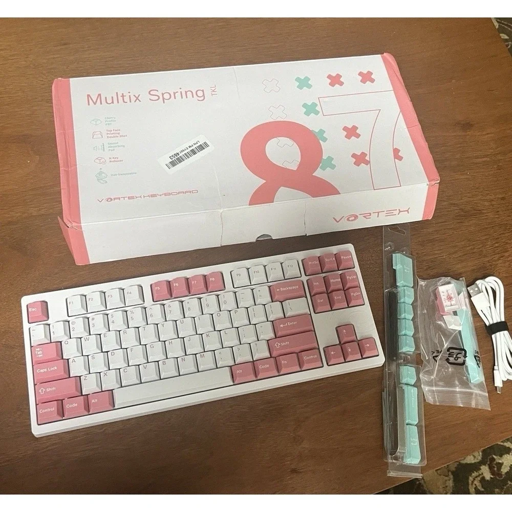Multix Spring Tkl Cherry MX Brown 87% Mechanical Keyboard